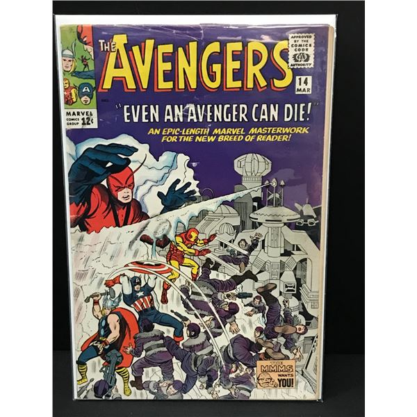 MARVEL COMICS THE AVENGERS NO.14