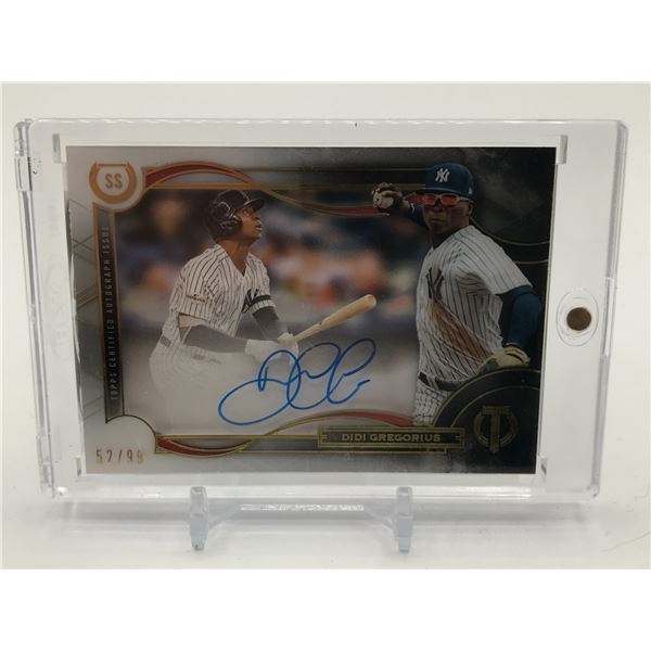 2019 TOPPS TITANIUM DIDI GRIGORIUS AUTO 57/99