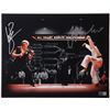 Image 1 : RALPH MACCHIO AND WILLIAM ZABKA DUAL SIGNED KARATE KID 8X10 - WITH COA
