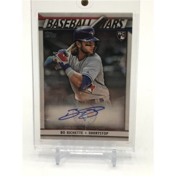 2020 TOPPS BASEBALL BO BICHETTE ROOKIE AUTO