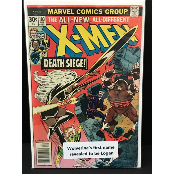 MARVEL COMICS THE X-MEN NO.103