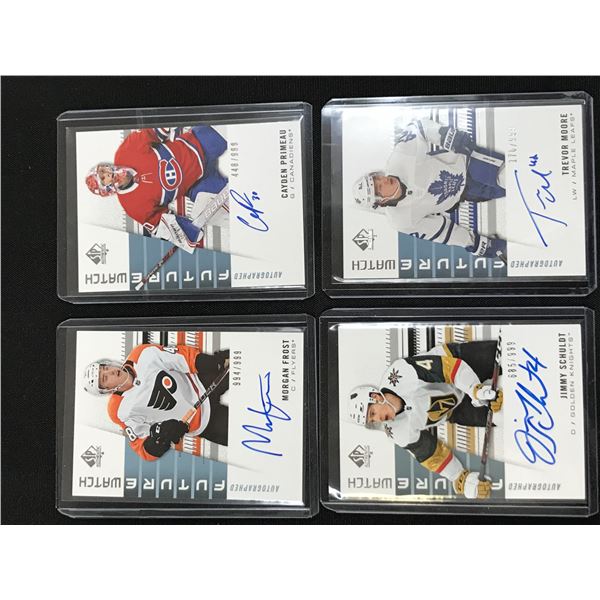 2019 UPPER DECK SPA FUTURE WATCH AUTO ROOKIE CARD LOT