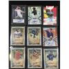 Image 1 : LOT OF 9 MLB BASEBALL AUTOGRAPH TRADING CARD LOT