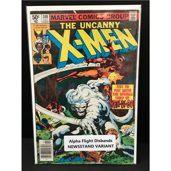 MARVEL COMICS THE UNCANNY X-MEN NO.140