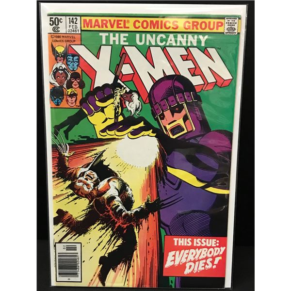 MARVEL COMICS THE UNCANNY X-MEN NO.142