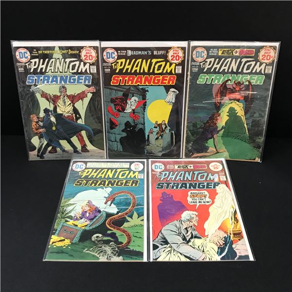 LOT OF 5 PHANTOM STRANGER COMICS #32 - #36 - DC COMICS
