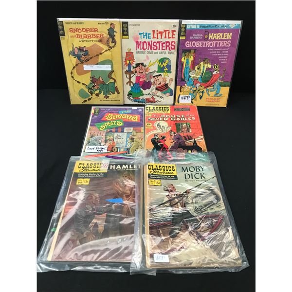 GOLD KEY AD CLASSIC ILLUSTRATED COMIC BOOK LOT