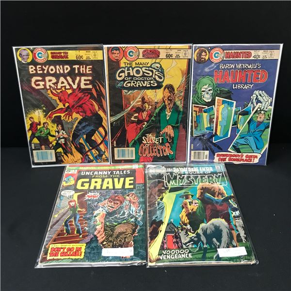 CHARLTON COMICS HORROR COMIC BOOK LOT