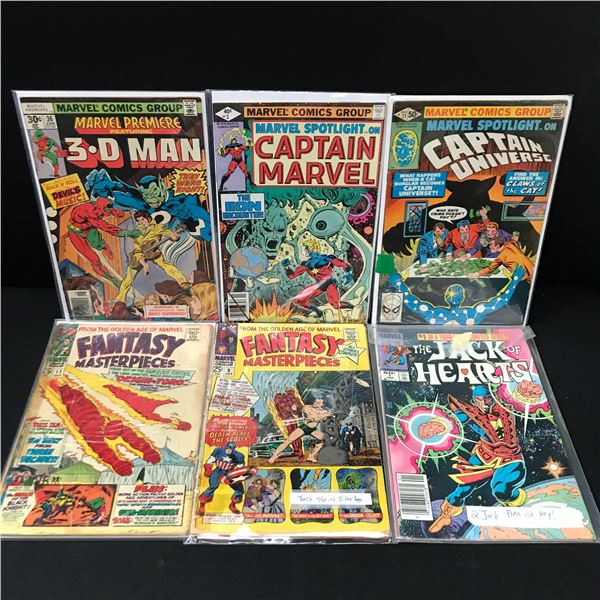BRONZE AGE MARVEL SUPERHERO COMIC BOOK LOT