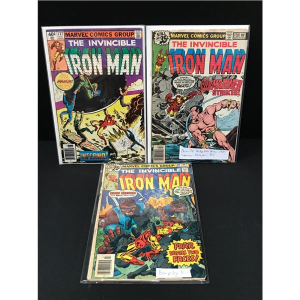 MARVEL COMICS IRON MAN COMIC BOOK LOT