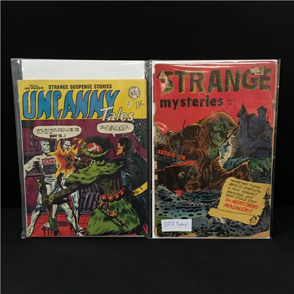 SILVER AGE STRANGE TALES COMIC BOOK LOT