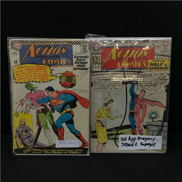 SILVER AGE ACTION COMIC BOOK LOT