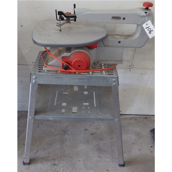 rigid scroll saw on stand
