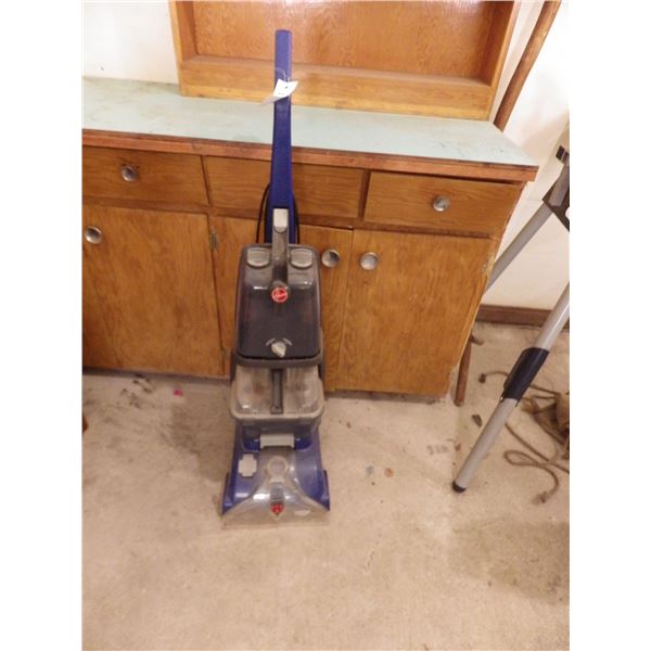 hoover spin scrub rug cleaner vacuum