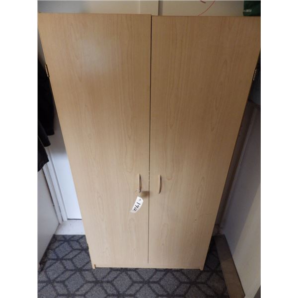 two door storage cabinet