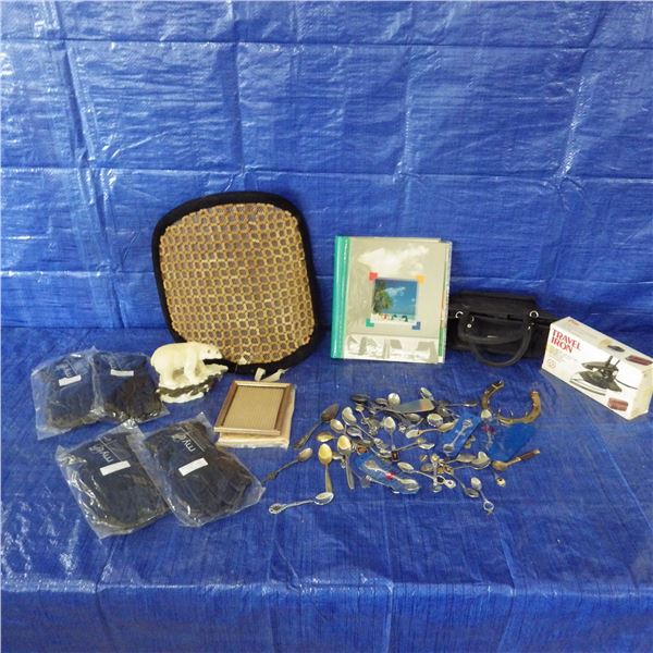 collector spoons , travel iron etc