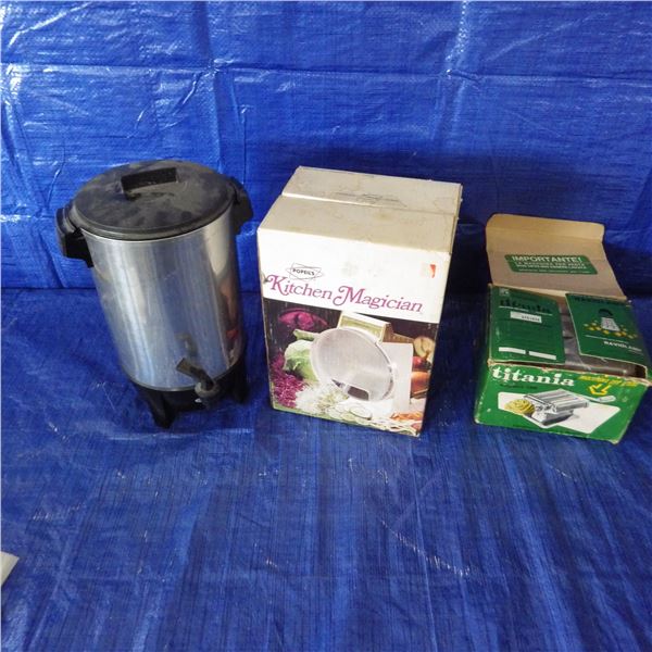 large coffee Pot , kitchen magic , pasta maker