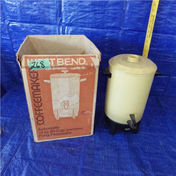 12 to 30 cup coffee party percolator