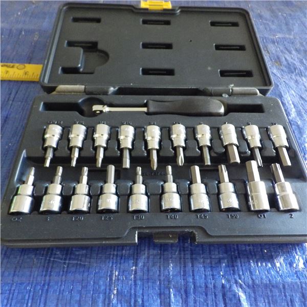 Mastercraft Torox bit set