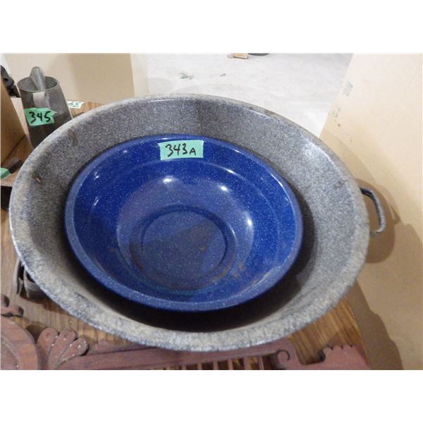 granite wear bread pan, boel and stock pot