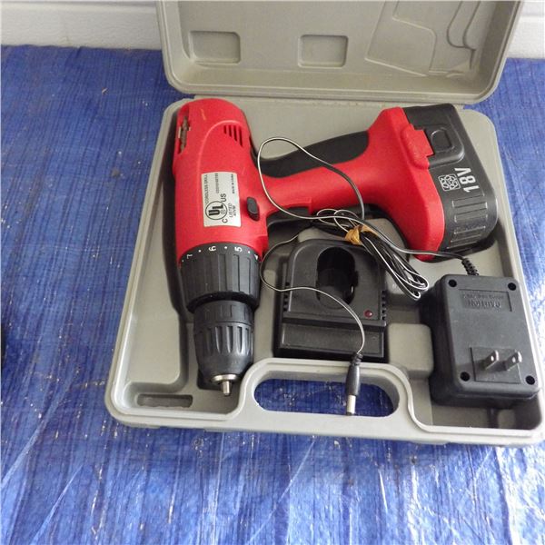 Cordless 18 Volt drill