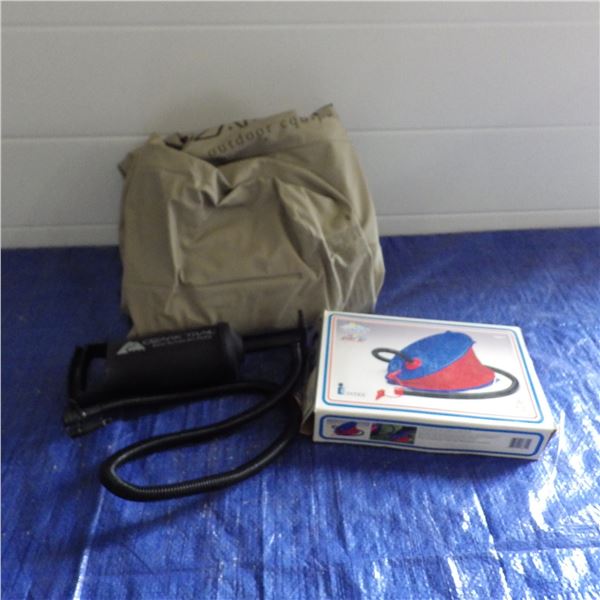 Air mattress and pumps