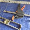 Image 4 : Levels , T square , broken clamp with extra end