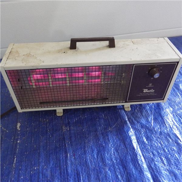 Cutie fan forced electric heater