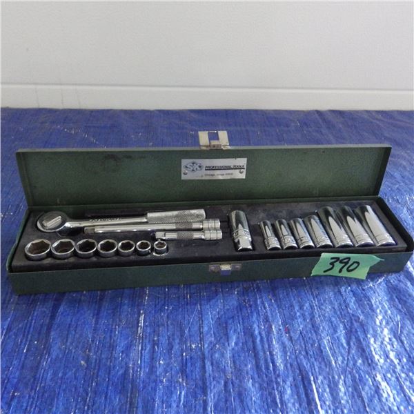 SAE socket set