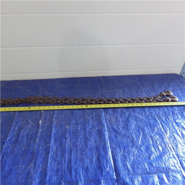 Approximately 9 foot tow chain