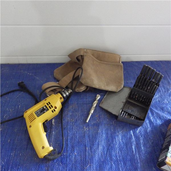Electric drill  and bits