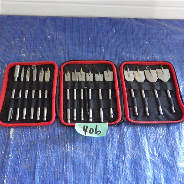 Spade bit set