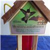 Image 7 : Small decorative wishing, bird seeder And Hummingbird feeder