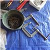 Image 13 : Various nails, electrical supplies , clamps et cetera
