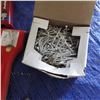 Image 14 : Various nails, electrical supplies , clamps et cetera