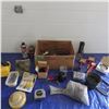 Image 1 : Various nails, electrical supplies , clamps et cetera