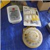 Image 5 : Various nails, electrical supplies , clamps et cetera