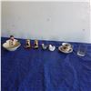 Image 1 : tea cup and salt & pepper shakers etc
