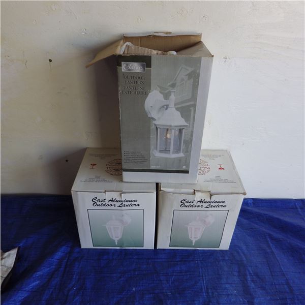 cast aluminum outdoor lanterns