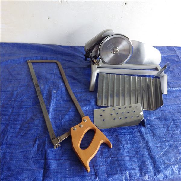 rival electric food slicer meat saw