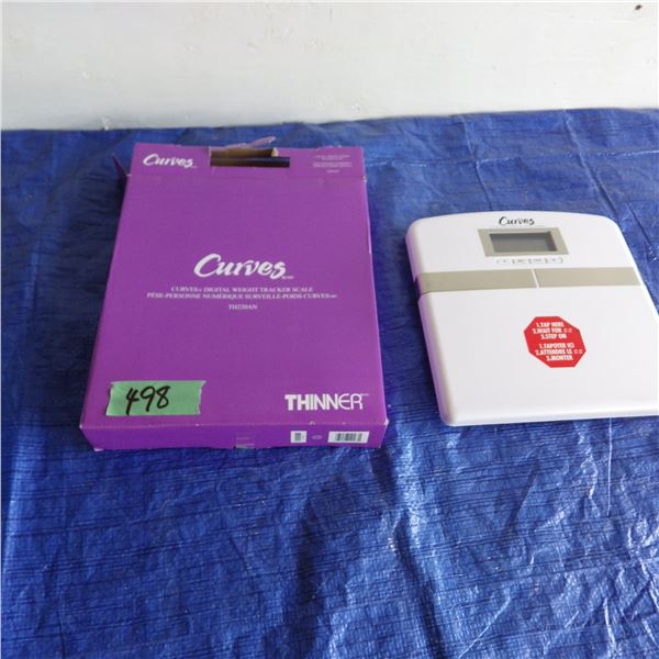 Curves Digital weight track scale