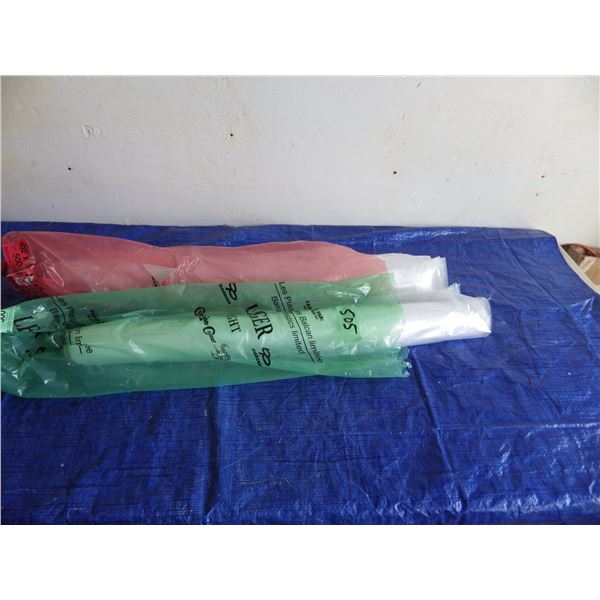 part rolls of poly