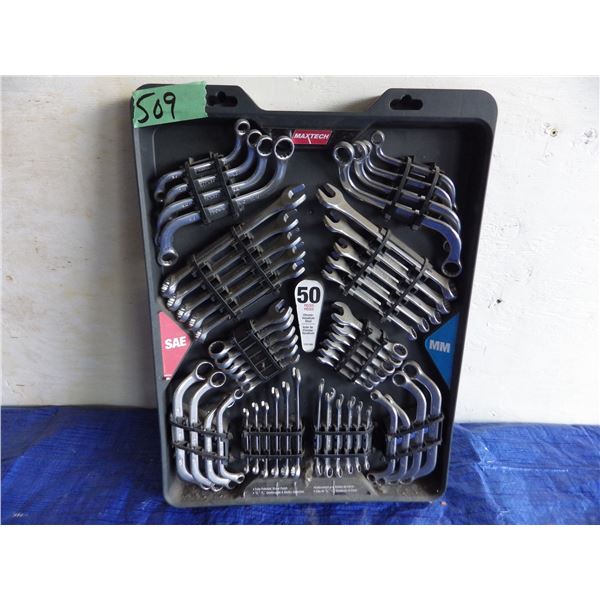 50 piece chrome Vanadium wrench set