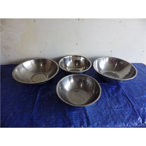 Stainless steel bowls
