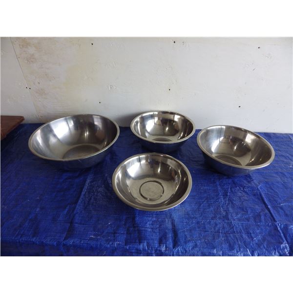 Stainless steel bowls