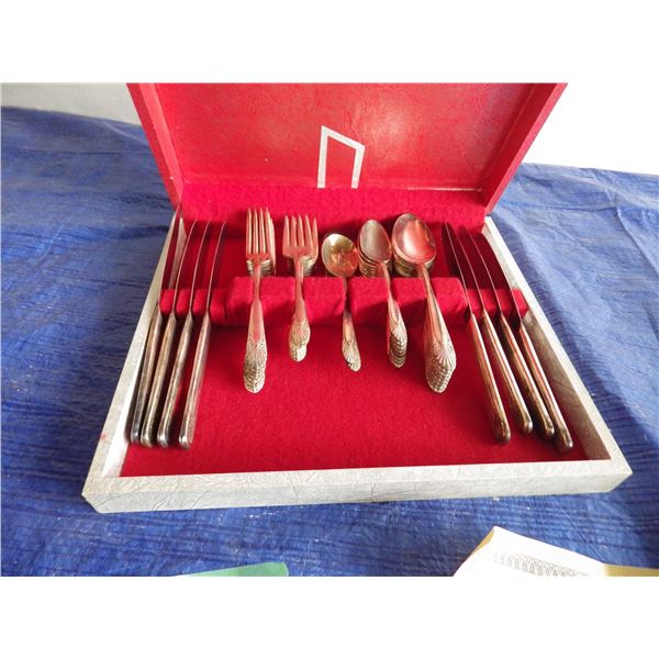 Crown Silver plate cutlery