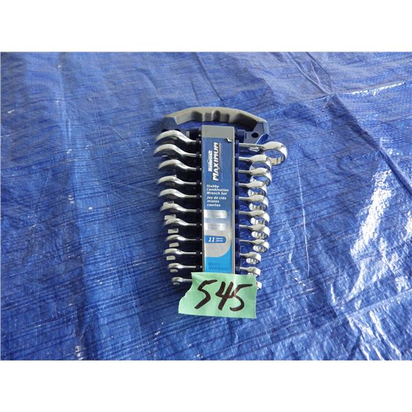 Mastercraft stubby combination wrench set