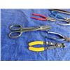 Image 2 : pliers, vice grips, tin snips, etc