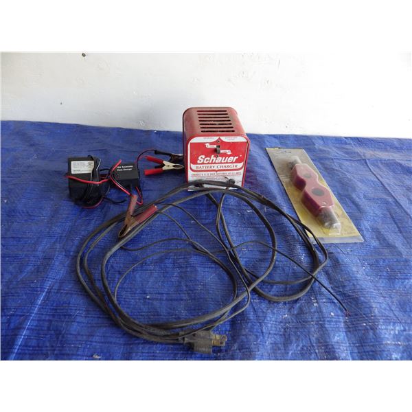Battery charger and battery maintainers
