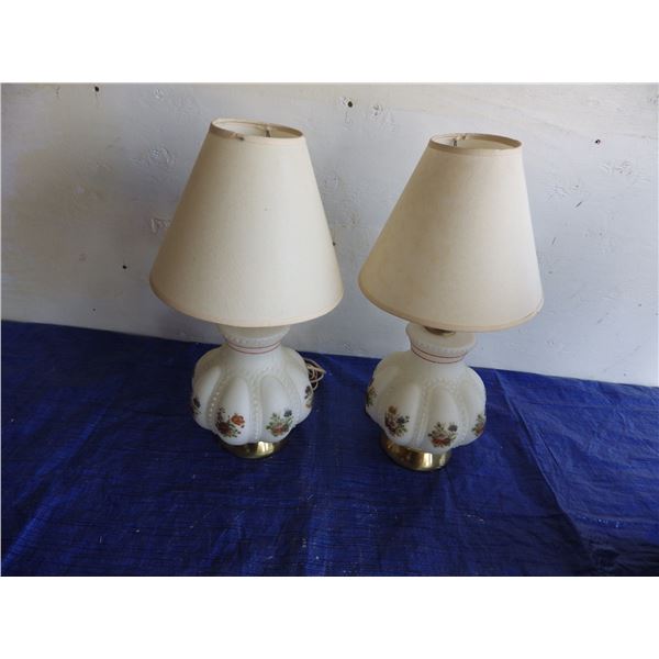 Pair of table lamps
